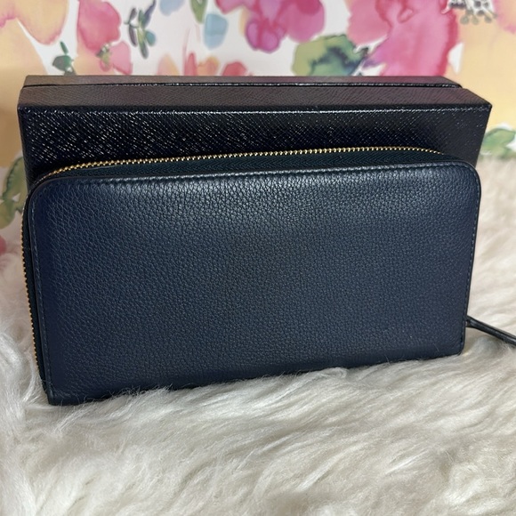 💯Authentic Prada Black Leather Wallet🍀 - Picture 5 of 14